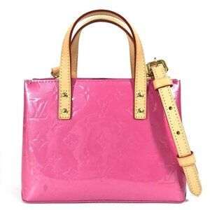 LOUIS VUITTON M24028 Monogram Vernis LV Remix Leade PM 2-Way Tote Bag Hand Bag